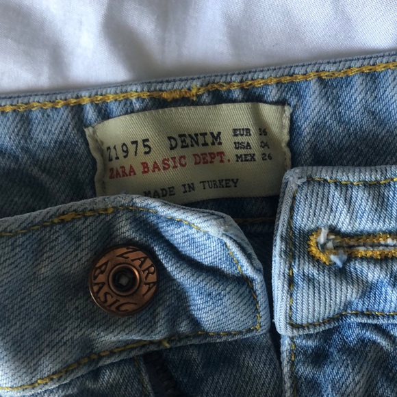 Ripped high waisted shorts - Picture 4 of 4